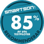 85 % av 696 testpiloter rekommenderar Optimalprint 